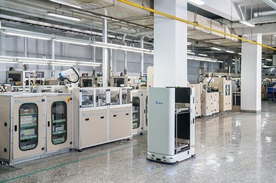 臺達5G智慧工廠首度曝光，斯坦德機器人AMR聯(lián)接智造未來